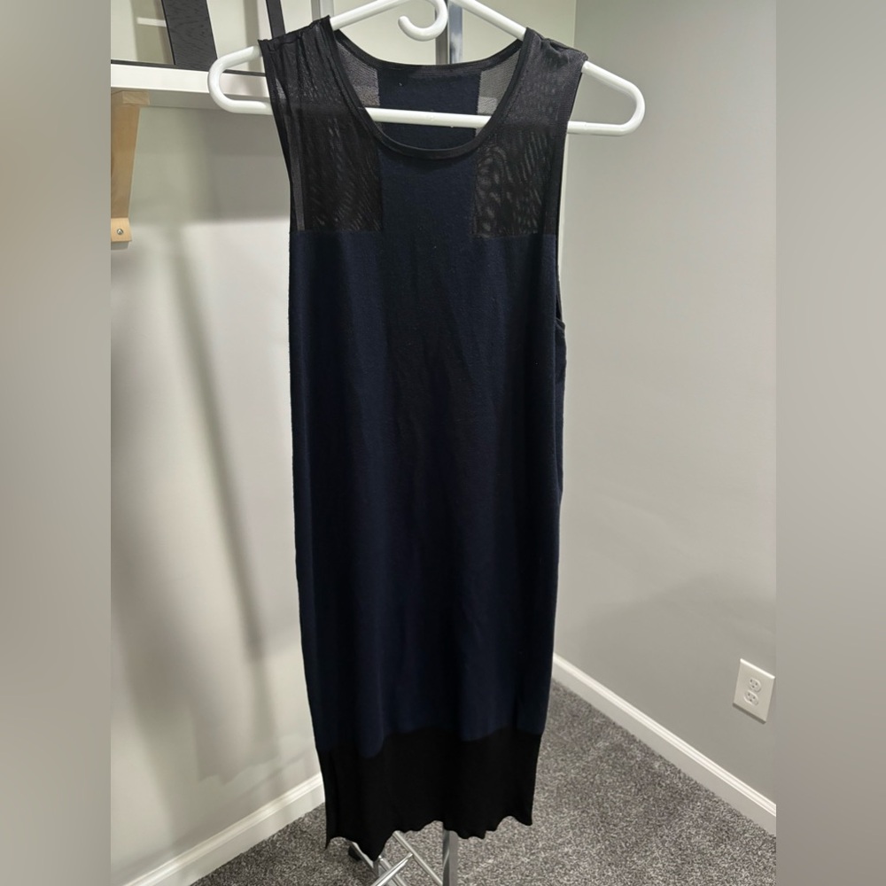 Rag & Bone Navy and Black dress medium